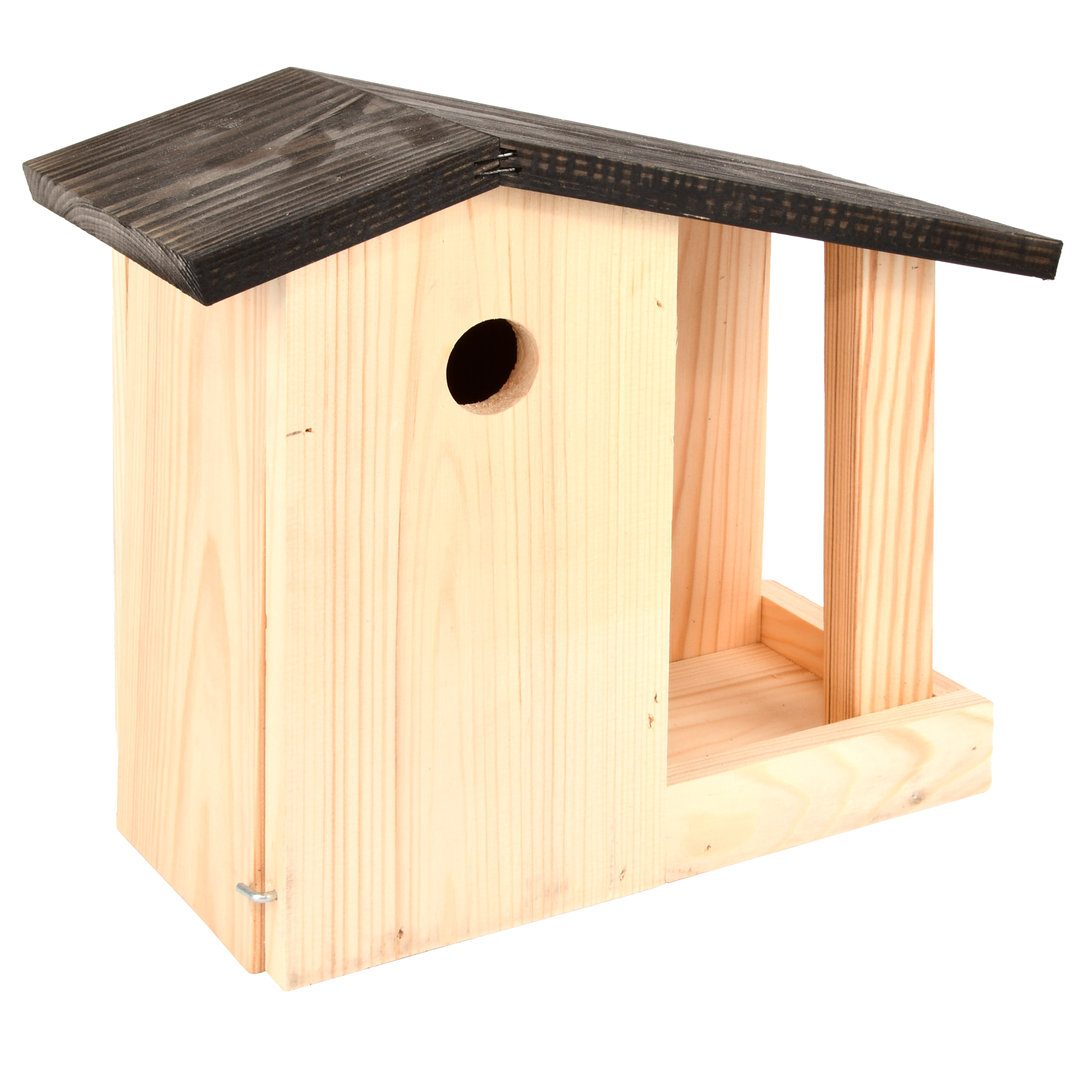 Nistkasten und Futterhaus 2 in 1