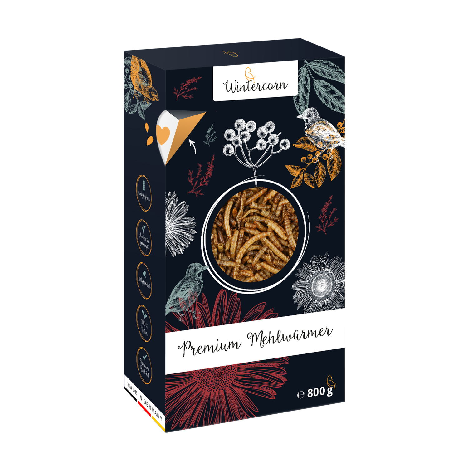 Wintercorn Mehlwürmer Verpackung