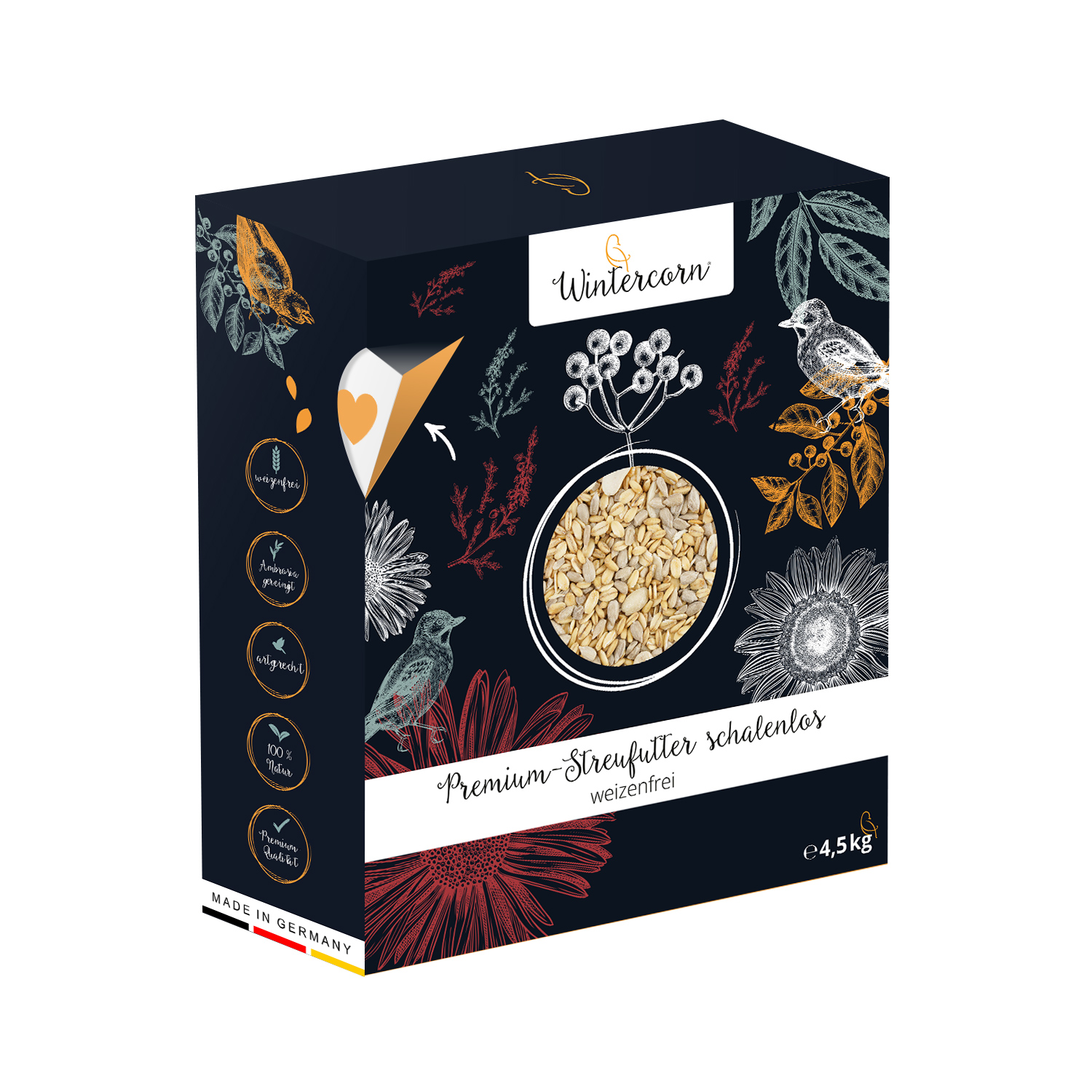 Wintercorn Streufutter Verpackung