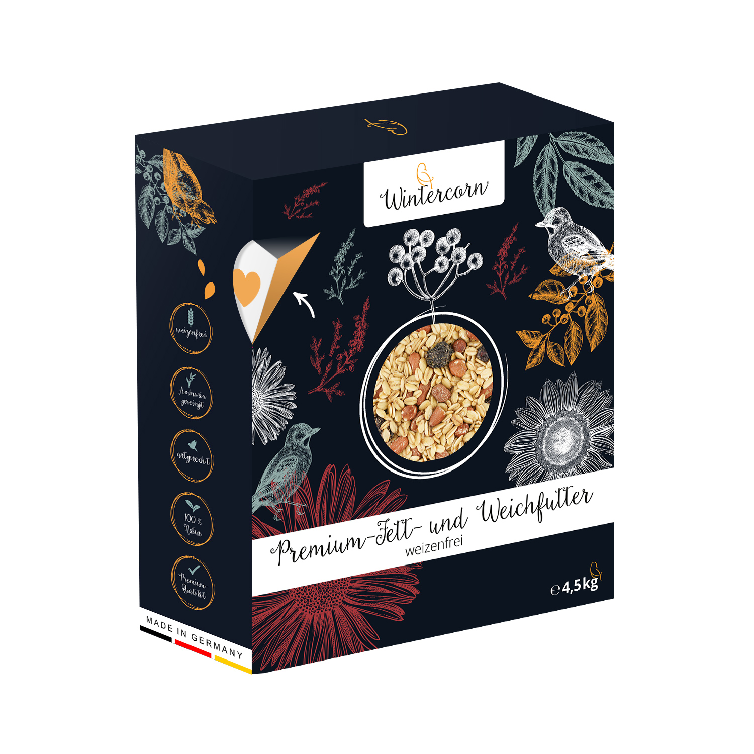 Wintercorn Fettfutter Verpackung