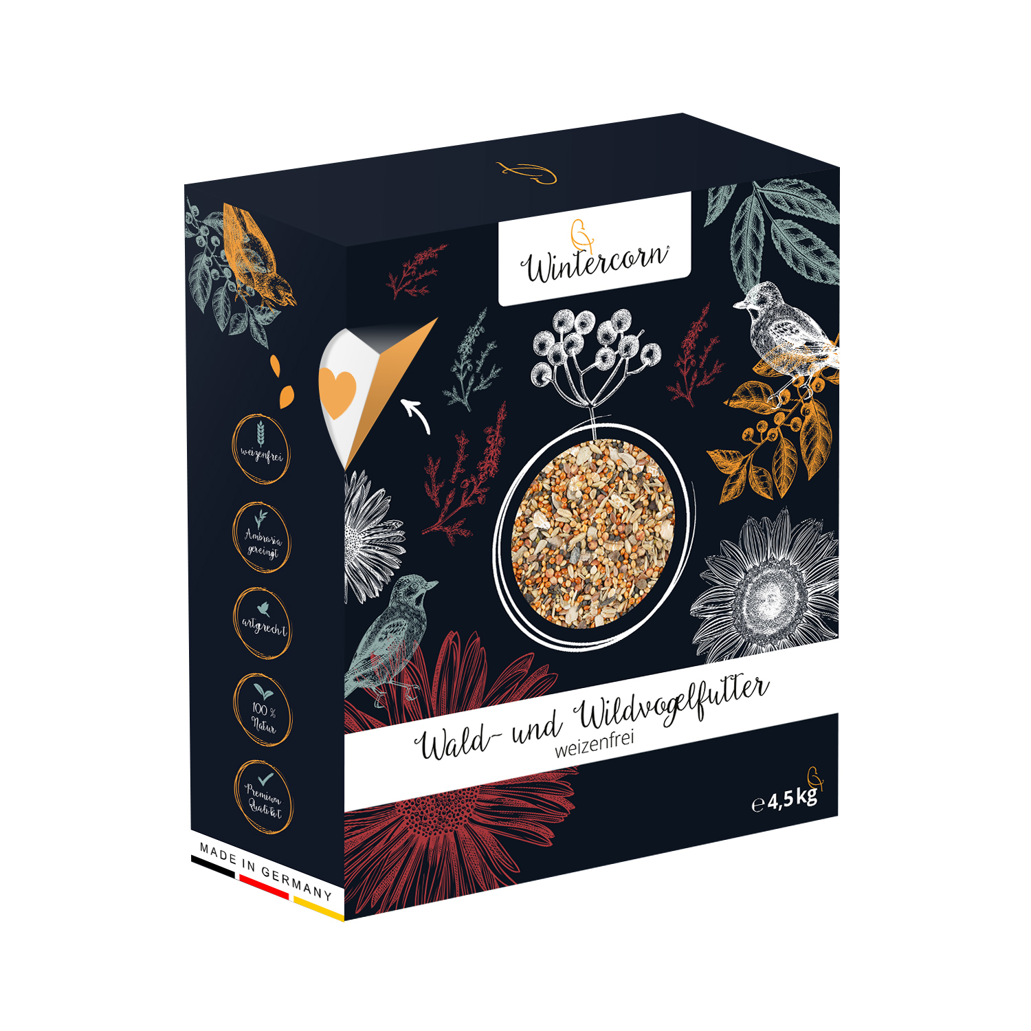 Wintercorn Wildvogelfutter Verpackung