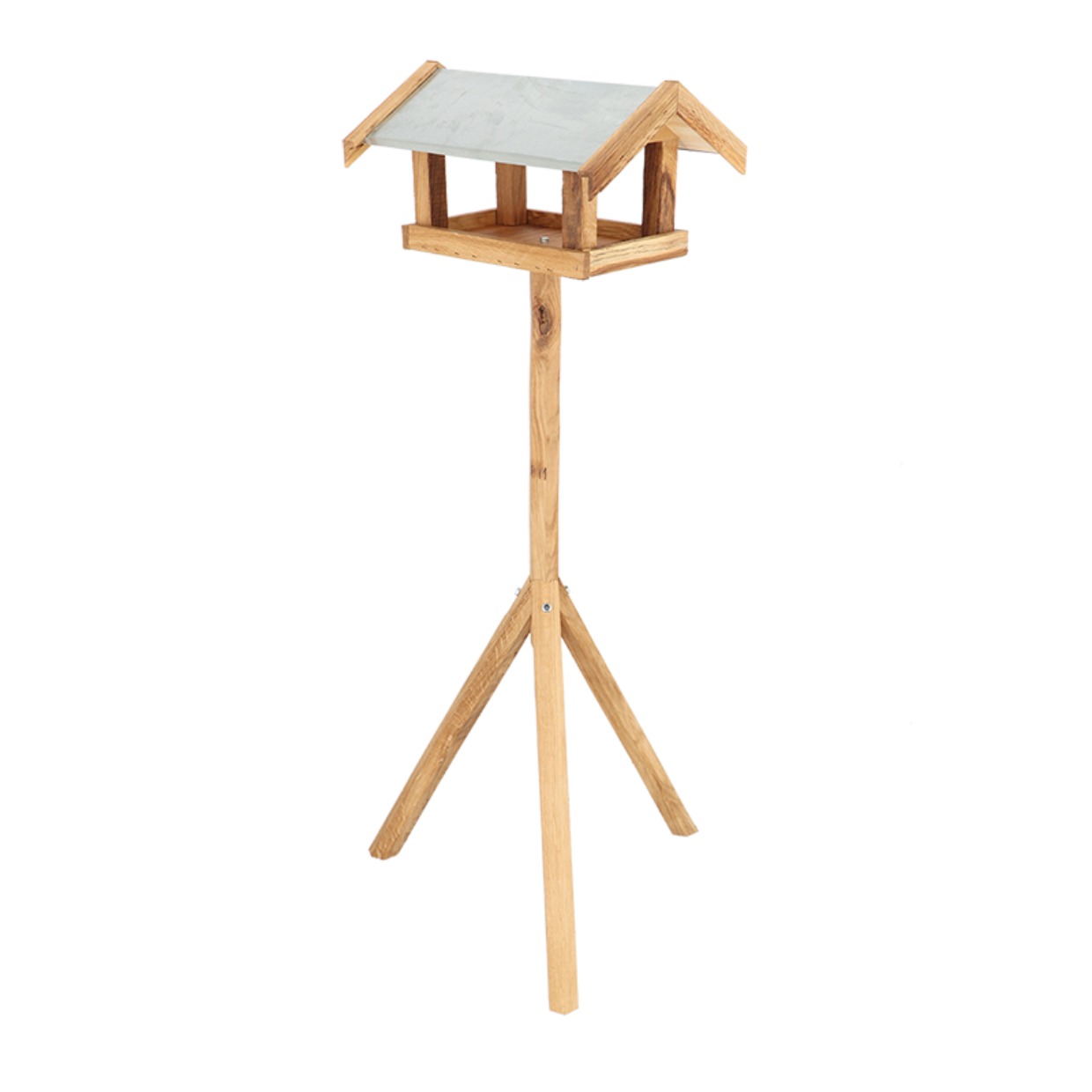 Futterhaus Eiche rechteckig