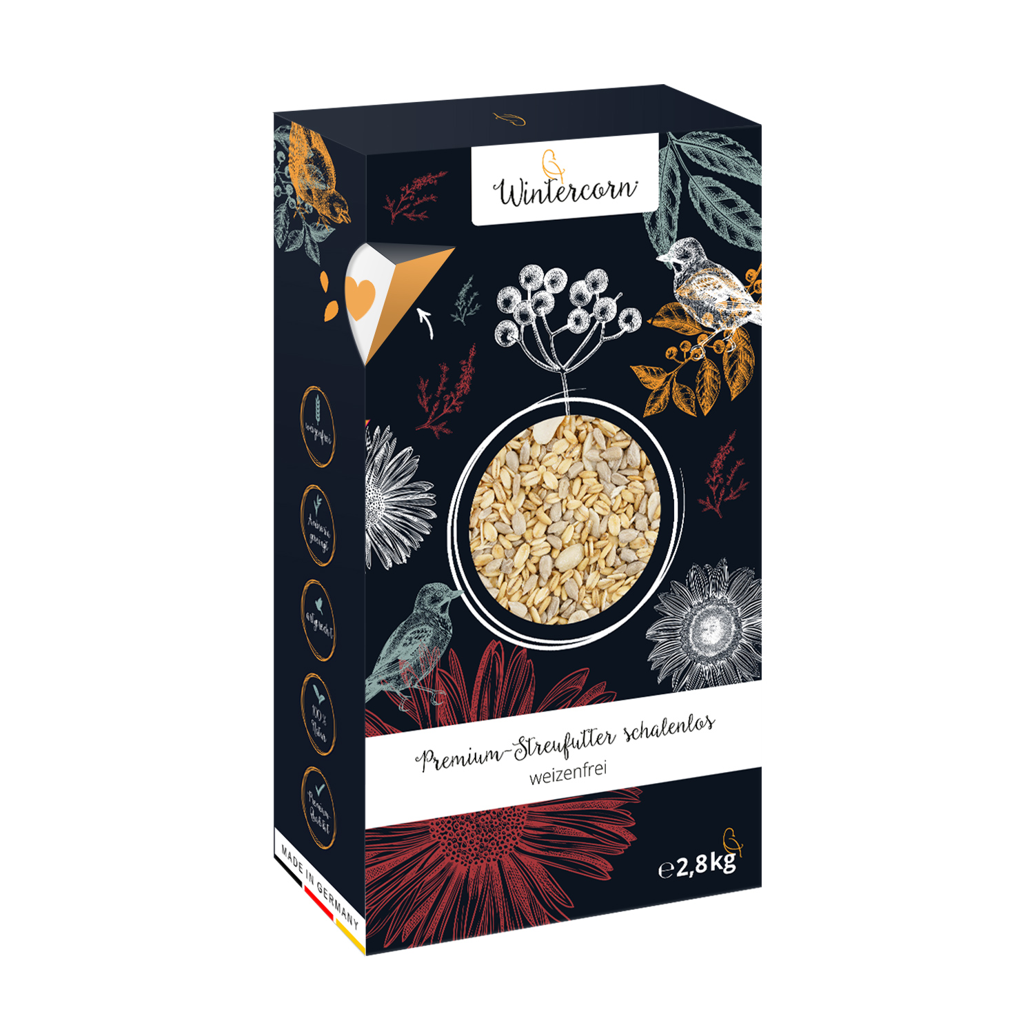 Wintercorn Streufutter Verpackung